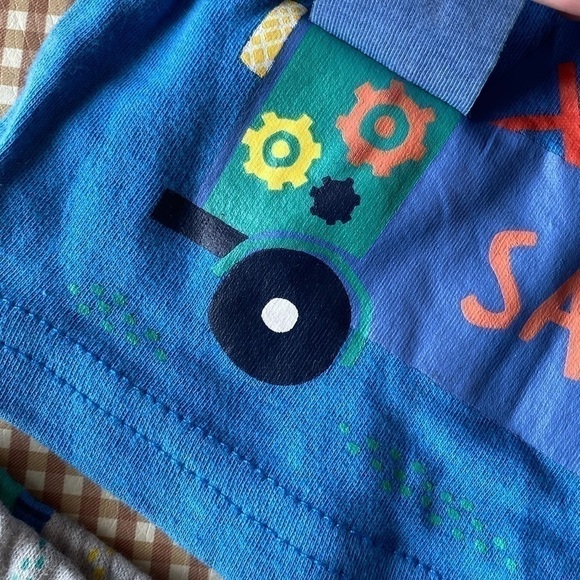 Lily & Jack animals printed shorts set. Baby boy Size 3-6 months.Zoo animals NWT - Picture 9 of 12